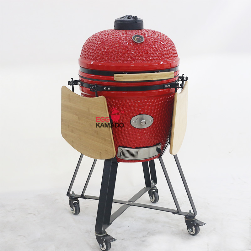 EGGKAMADO Mangeoire à copeaux pour barbecue Kamado en céramique