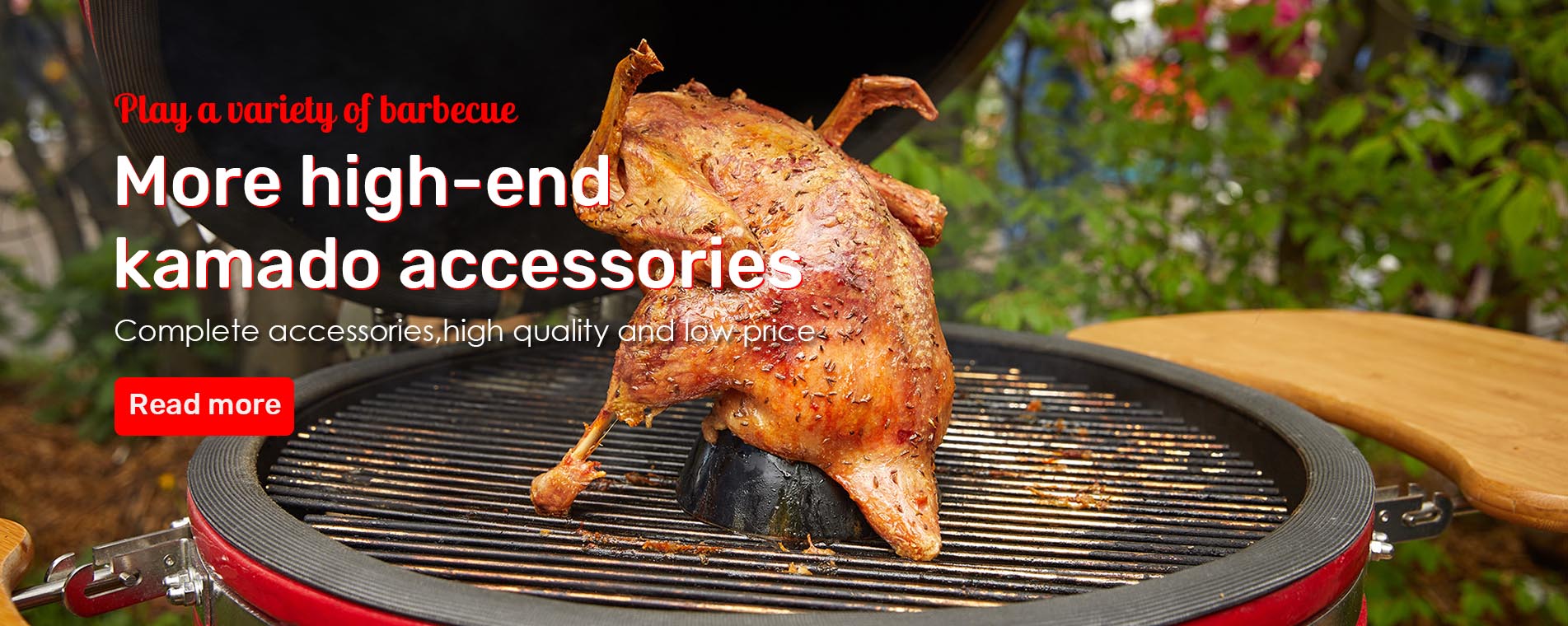 Accessoires kamado complets, haute qualité et petit prix